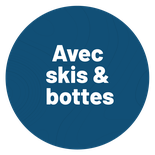 Privé 6 semaines - Ski alpin (15 ans et +) - Avec skis et bottes seulement
