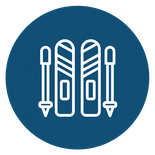 Cours 3-4 ans avec skis, bottes et casque