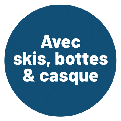 Privé 6 semaines - Ski alpin (15 ans et +) - Avec skis, bottes et casque